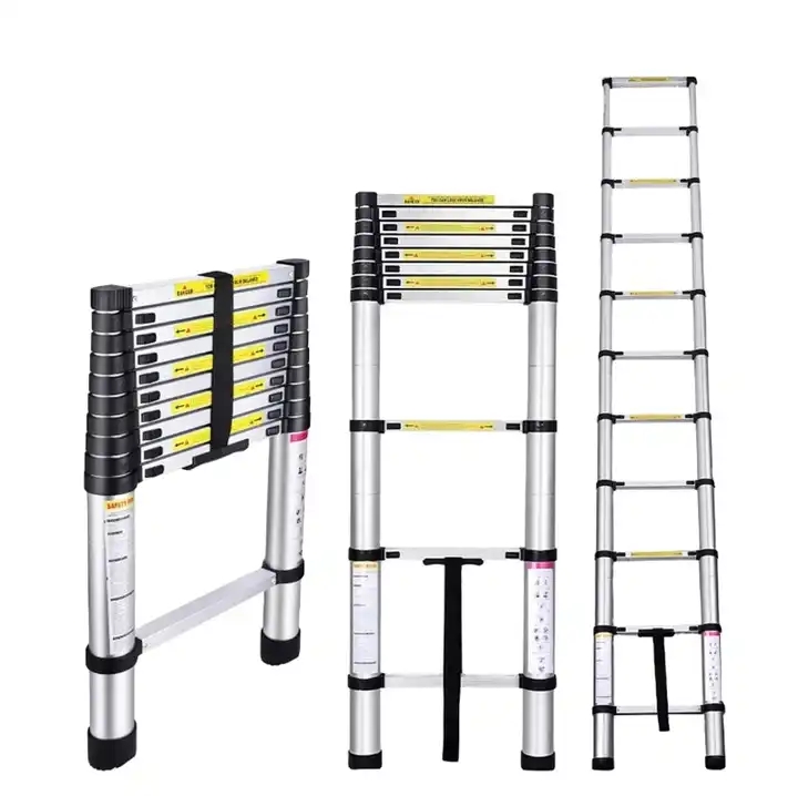 2.0m/2.6m/2.9m/3.2m/3.8m/4.1m/4.4m Aluminium Telescopic Ladder