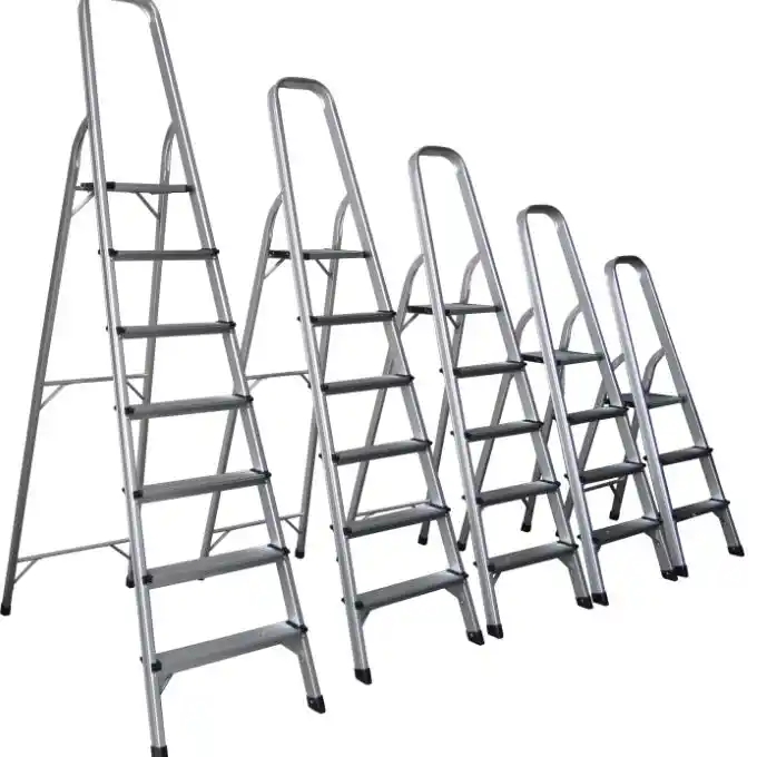  Home Use Aluminium Household Ladders Good Quality Home Furniture OEM Step Ladder