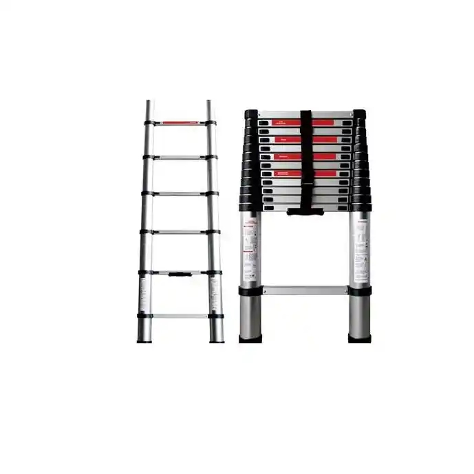 2.0m/2.6m/2.9m/3.2m/3.8m/4.1m/4.4m Aluminium Telescopic Ladder