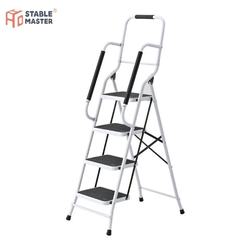 High Quality Four Step Ladder with Handrail Stable Master - SM-TT6044B